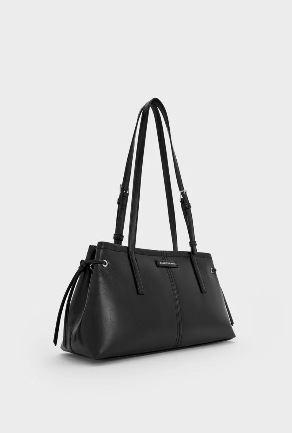 Noane Elongated-Handle Shoulder Bag