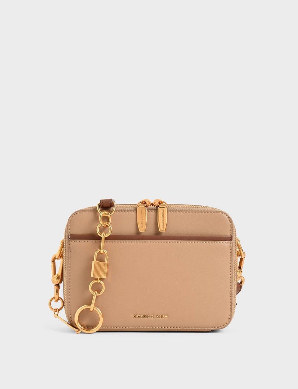Double Zip Crossbody Bag