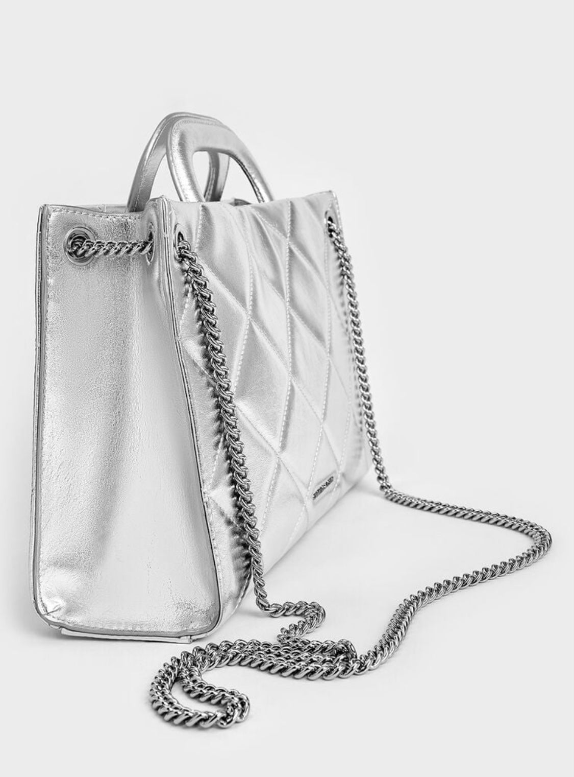 Apfra Quilted Chain-Handle Bag
