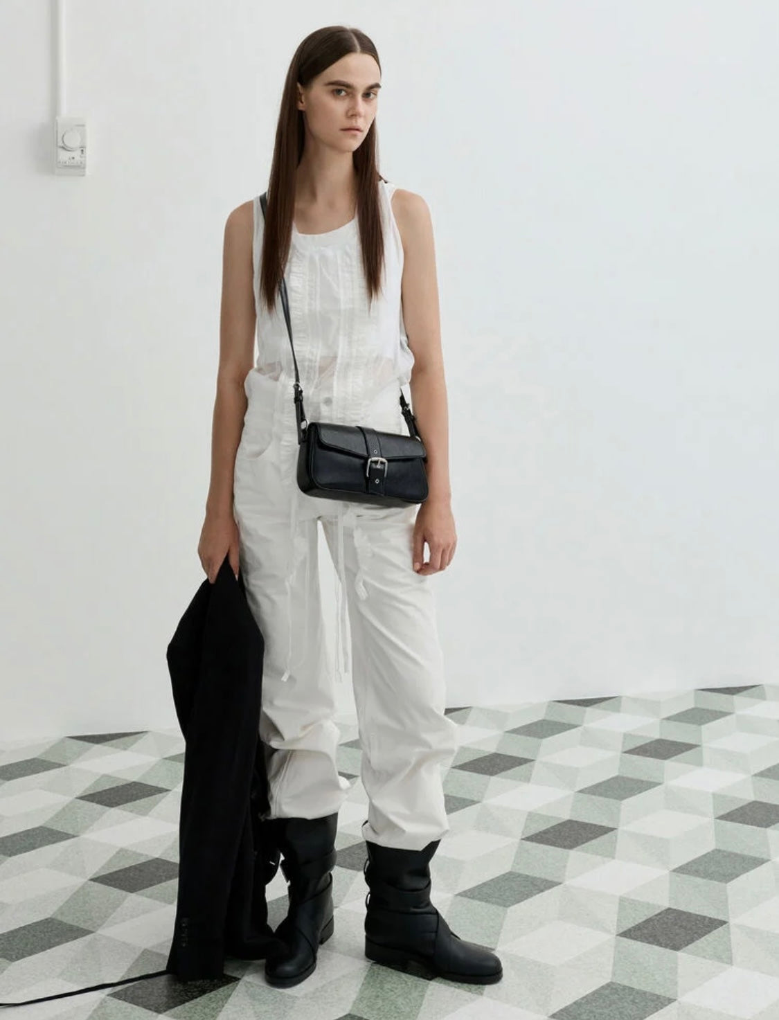 Blaise Belted Shoulder Bag