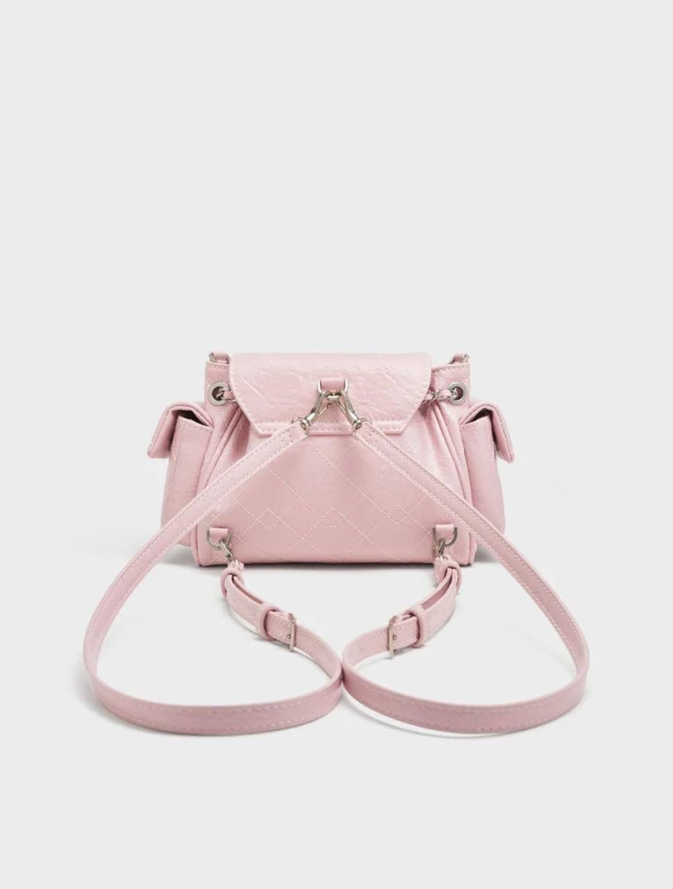 Duo Quilted Two-Way Front Flap Backpack