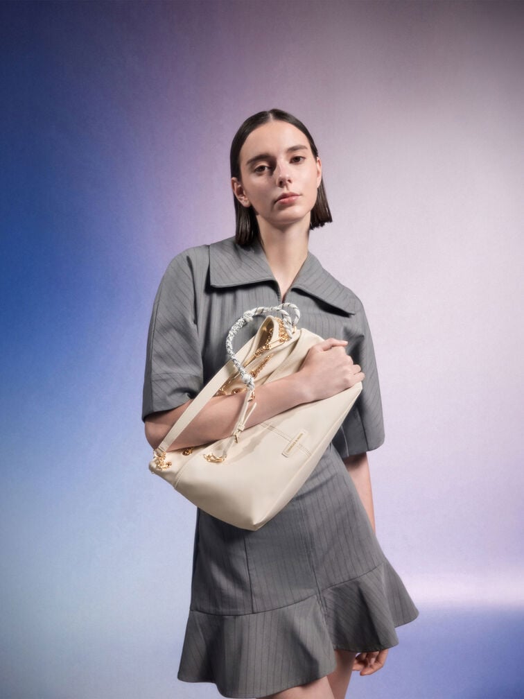 Addison Knotted-Rope Tote Bag