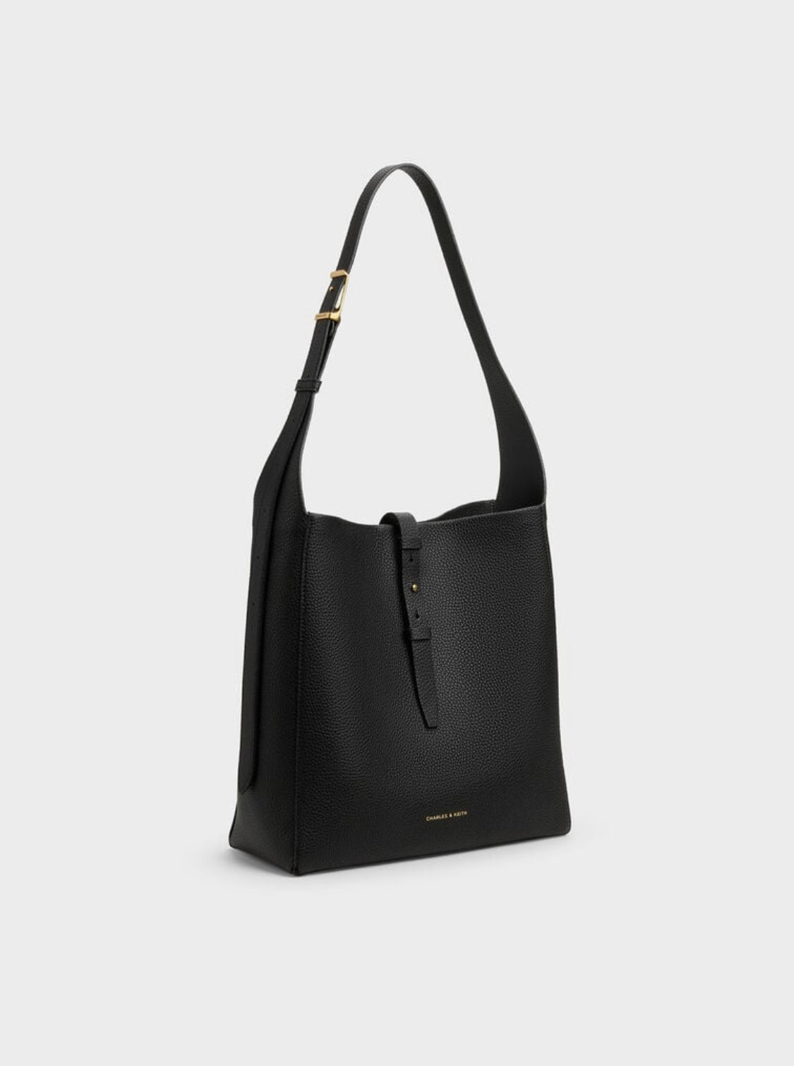 Beryl Recycled Leather Belted Hobo Bag