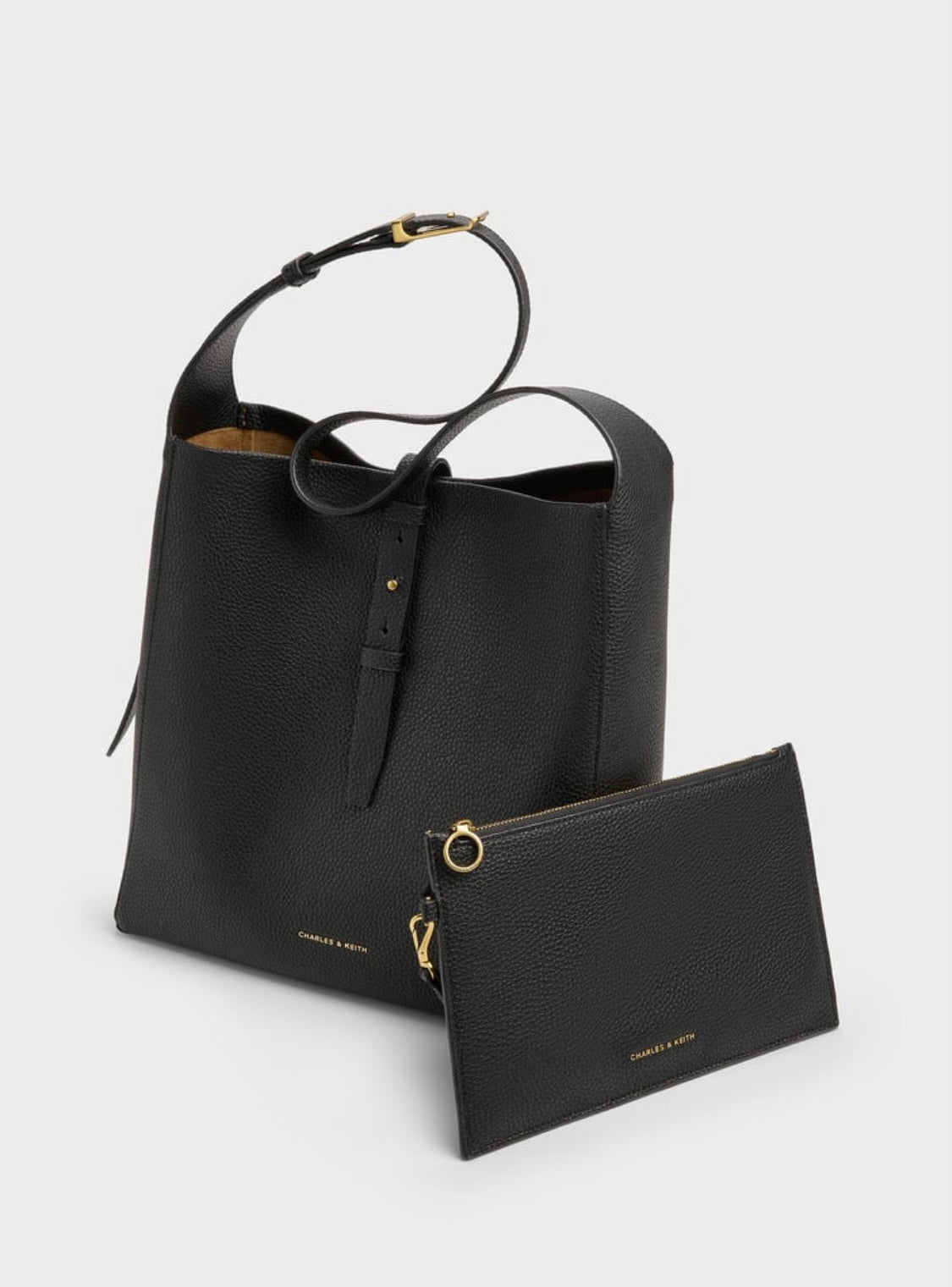 Beryl Recycled Leather Belted Hobo Bag