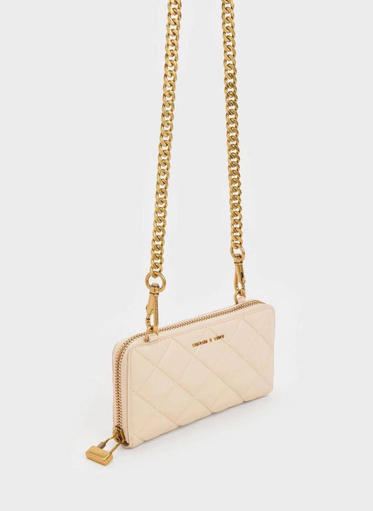 Swing Graffiti-Print Long Wallet