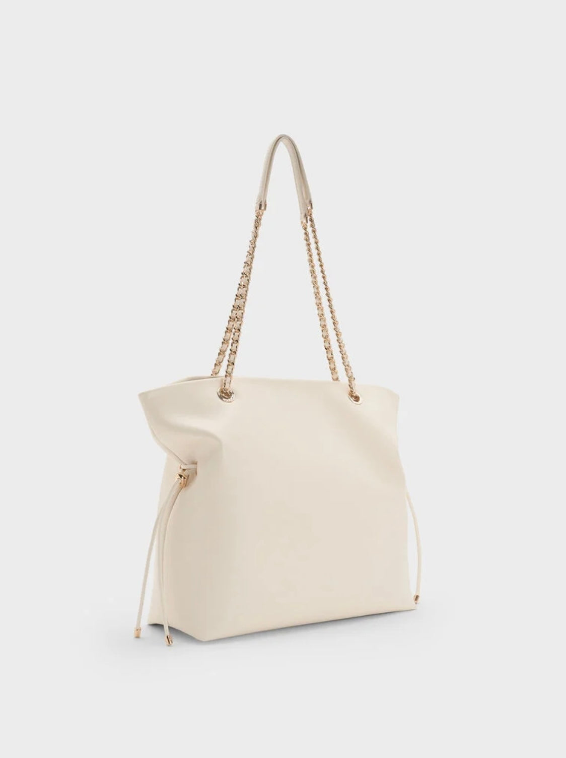 Arya Braided-Strap Double-Handle Tote Bag