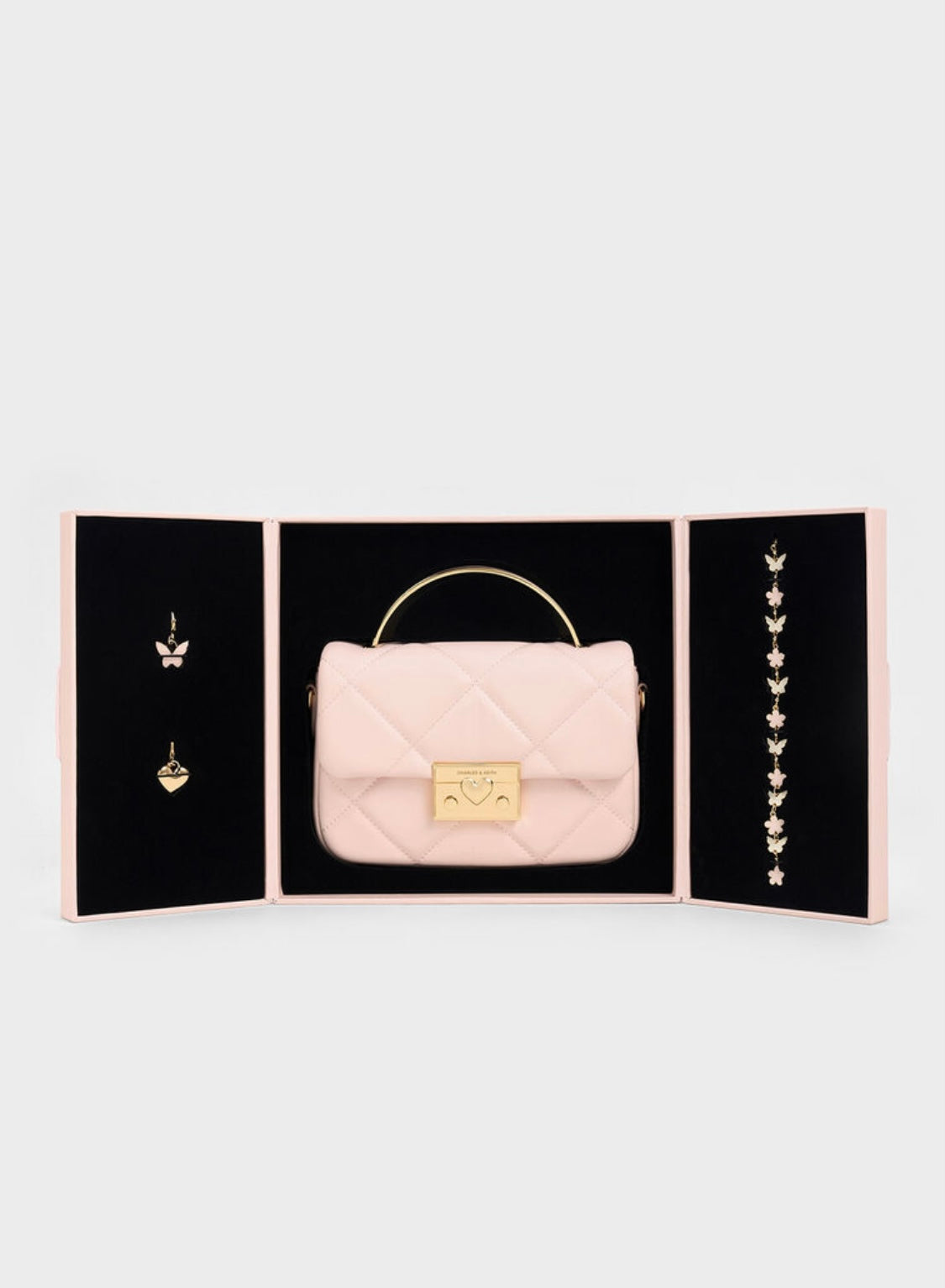 Quilted Boxy Top Handle Bag