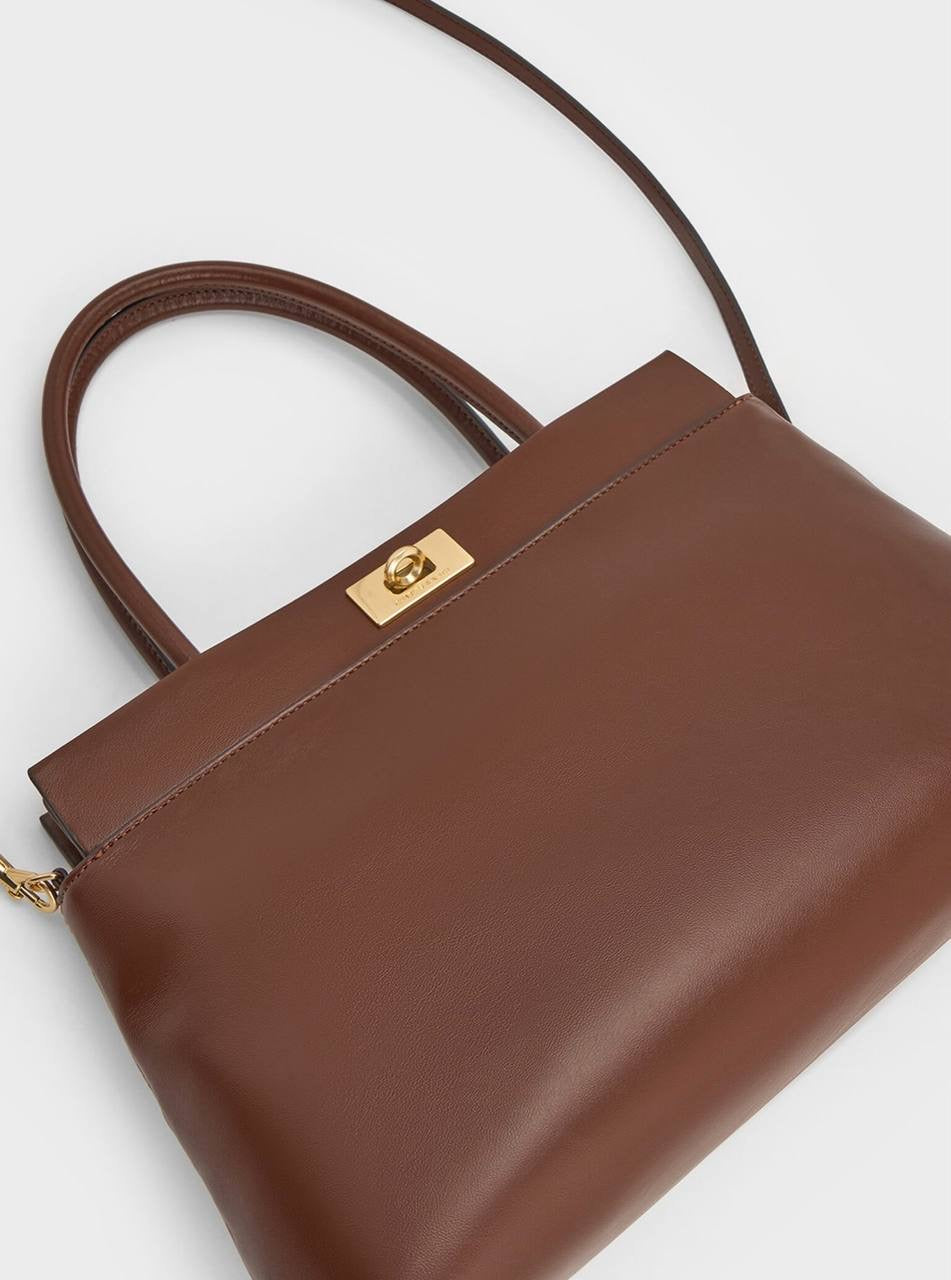 Lennie Top Handle Satchel Bag