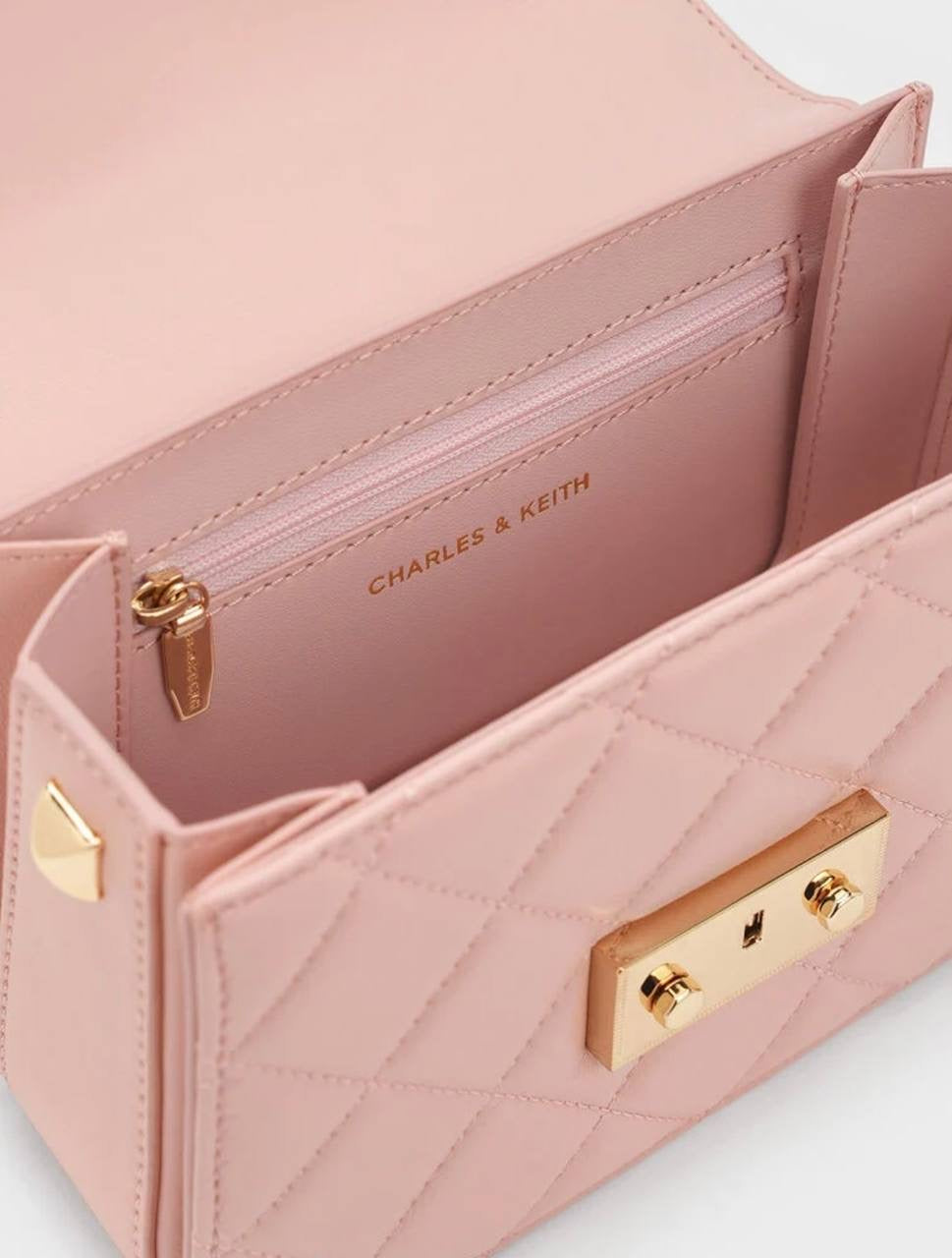 Alva Quilted Chain-Handle Bag