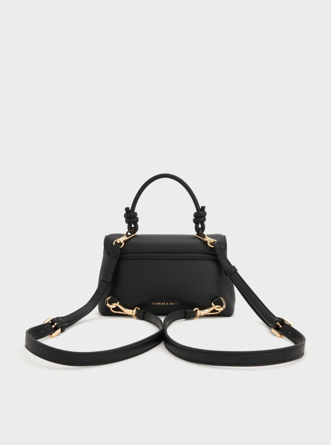 Sammie Knotted-Handle Two-Way Backpack