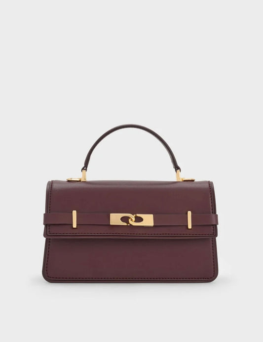 Arlet Belted Top Handle Bag