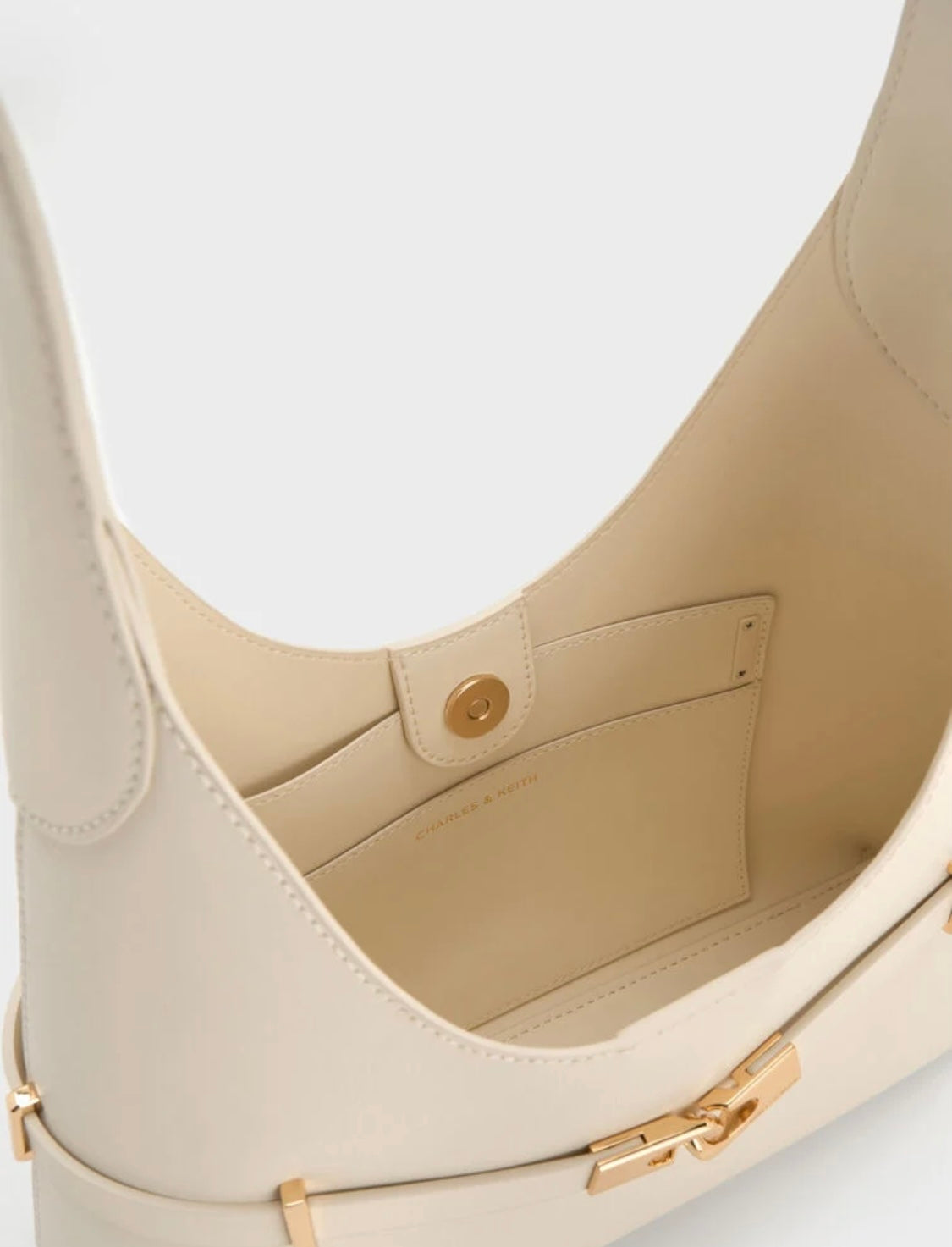 Arlet Metallic-Accent Belted Hobo Bag