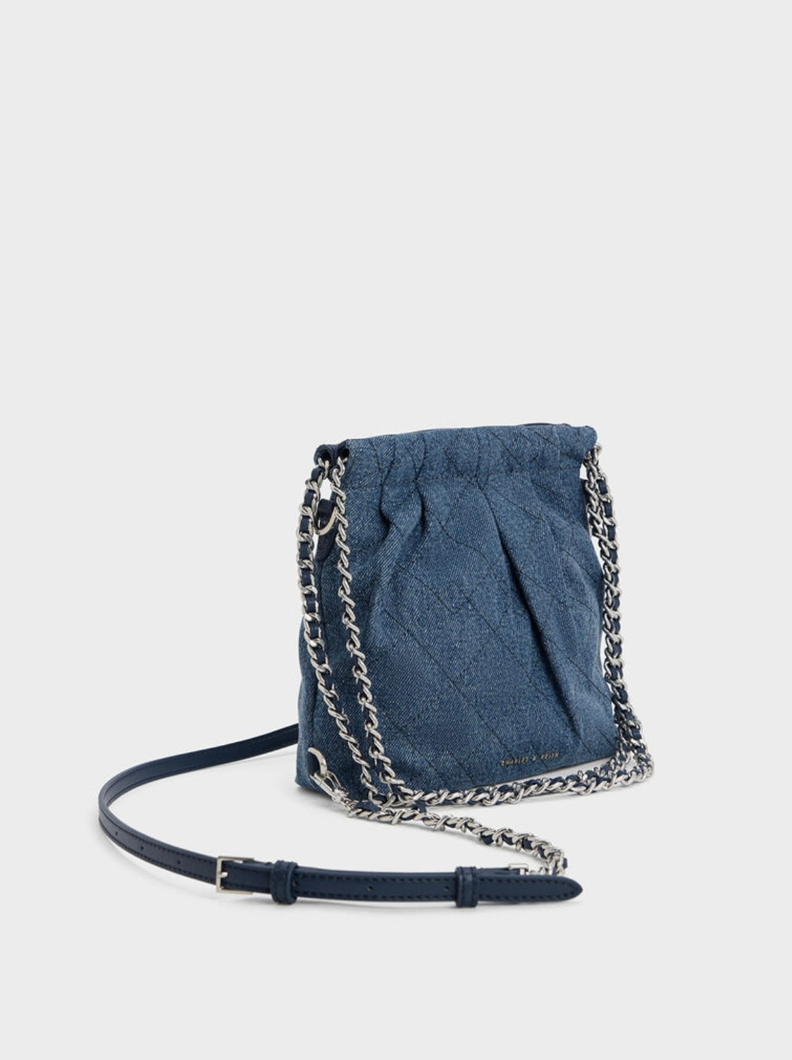 Duo Chain-Handle Two-Way Backpack