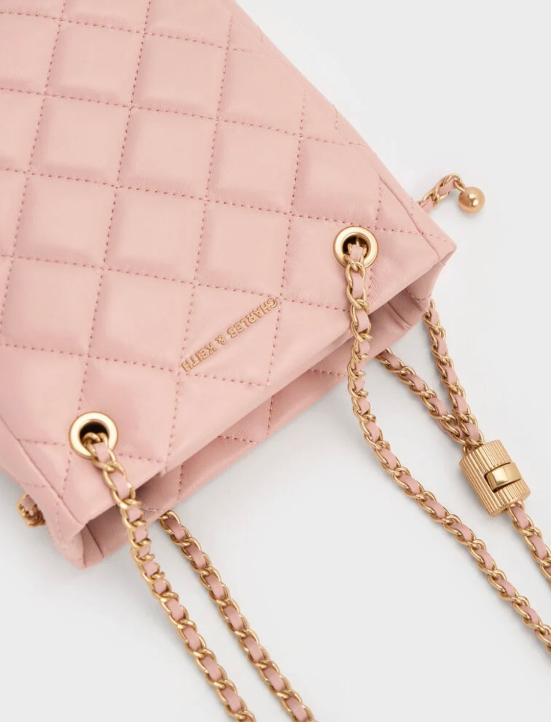 Alva Quilted Braided-Strap Shoulder Bag