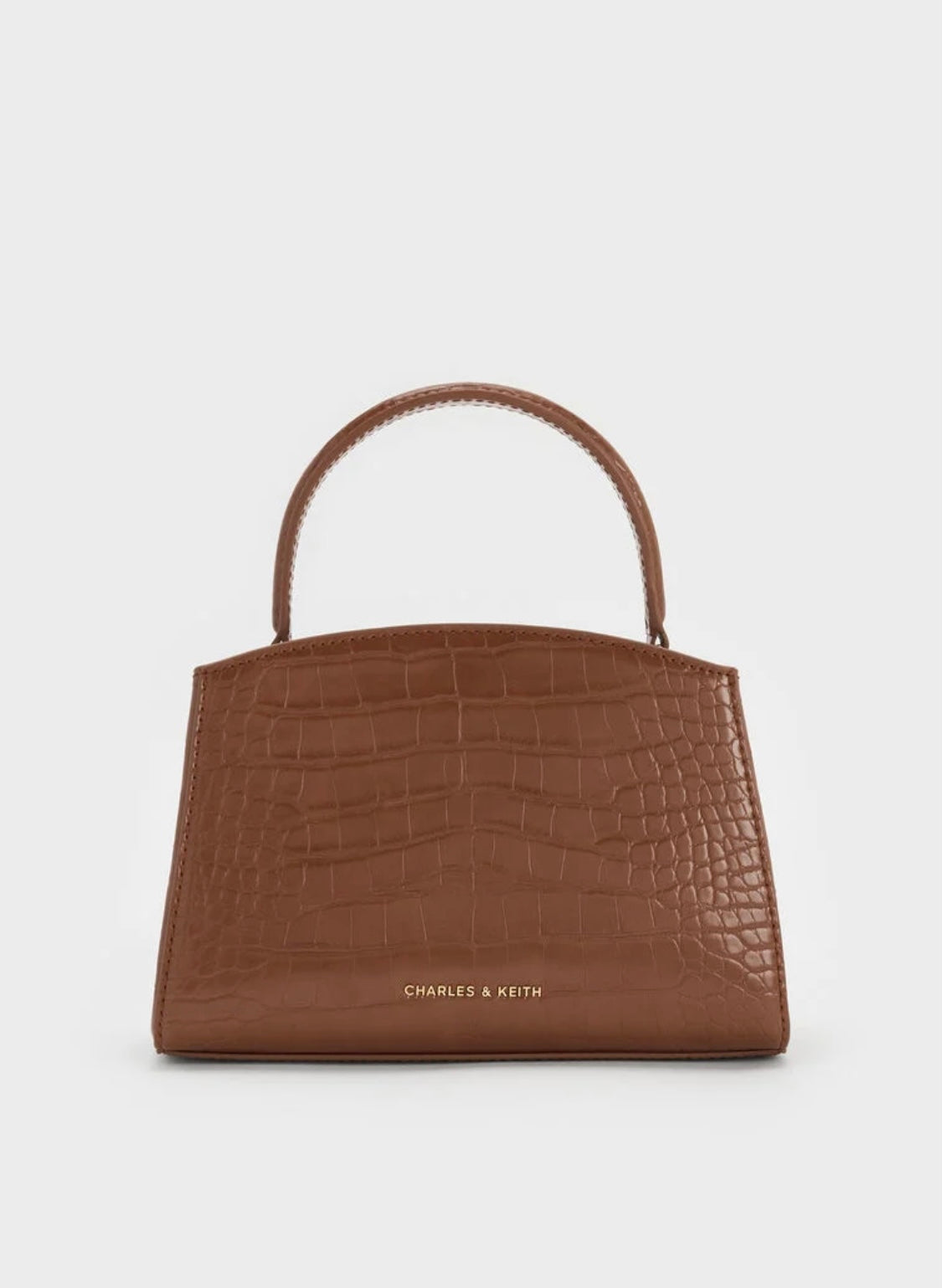 Aubrielle Croc-Effect Top Handle Bag