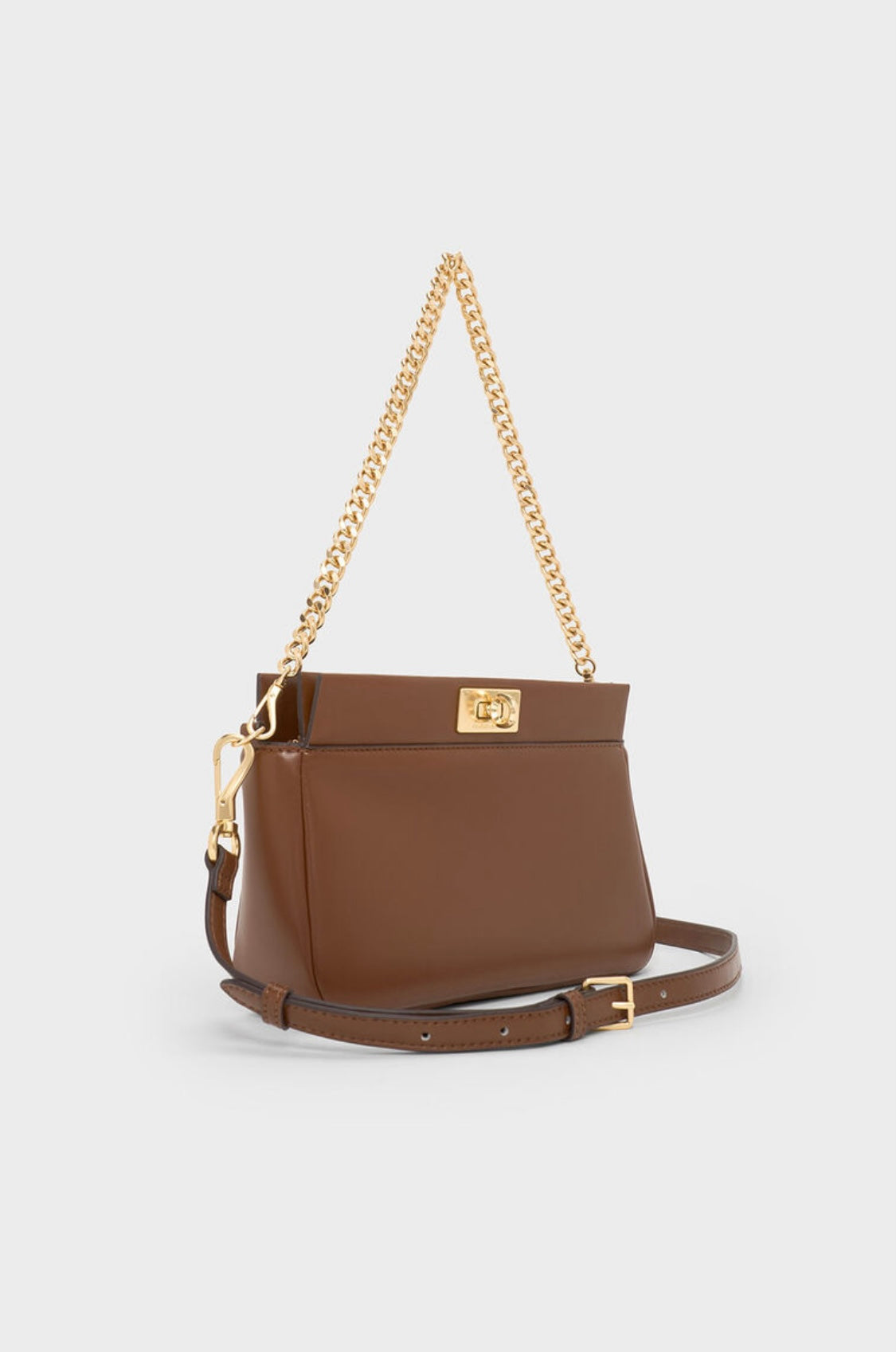 Lennie Chain-Handle Shoulder Bag