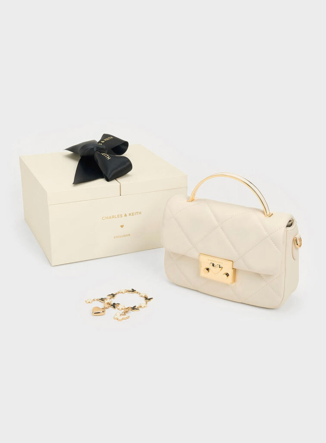 Quilted Boxy Top Handle Bag