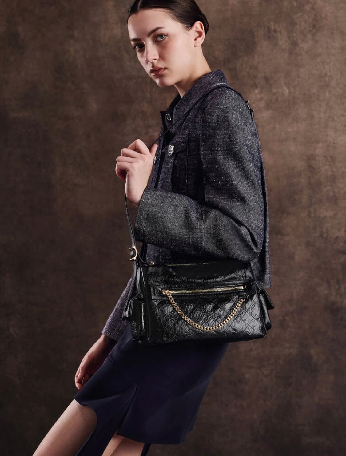 Duo Quilted Shoulder Bag