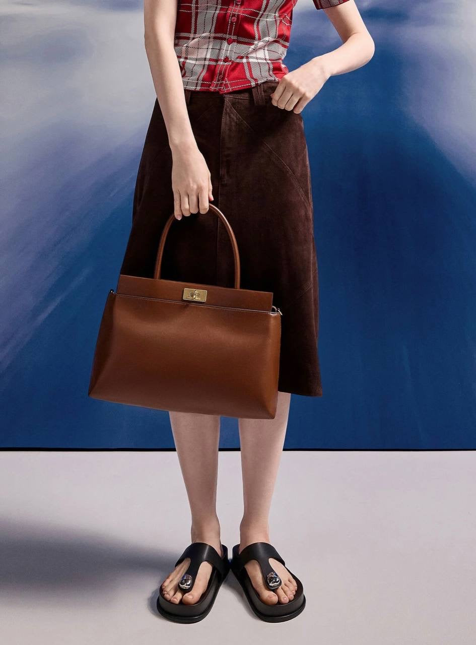 Lennie Top Handle Satchel Bag