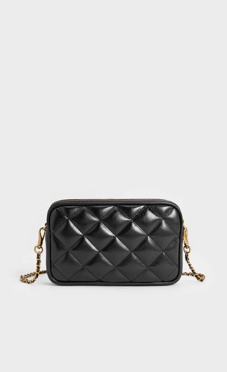 Mini Apfra Quilted Crossbody Bag