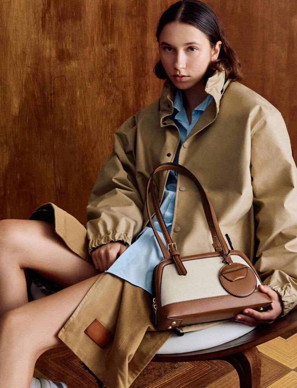 Enola Long-Handle Shoulder Bag