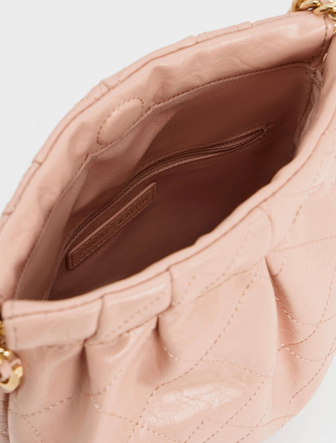 Duo Chain-Handle Two-Way Backpack