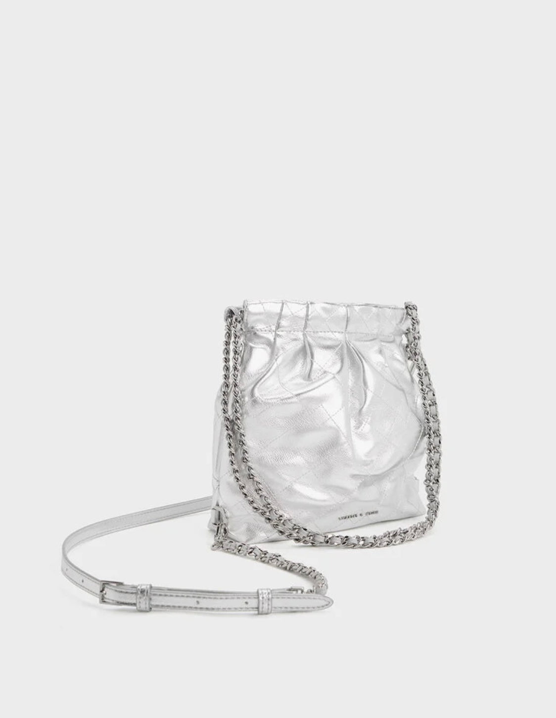Duo Chain-Handle Two-Way Backpack