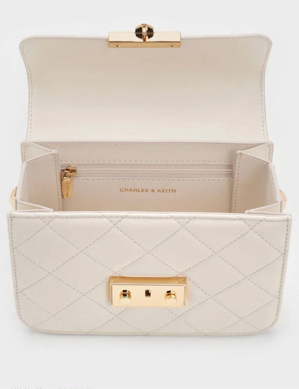 Alva Quilted Chain-Handle Bag