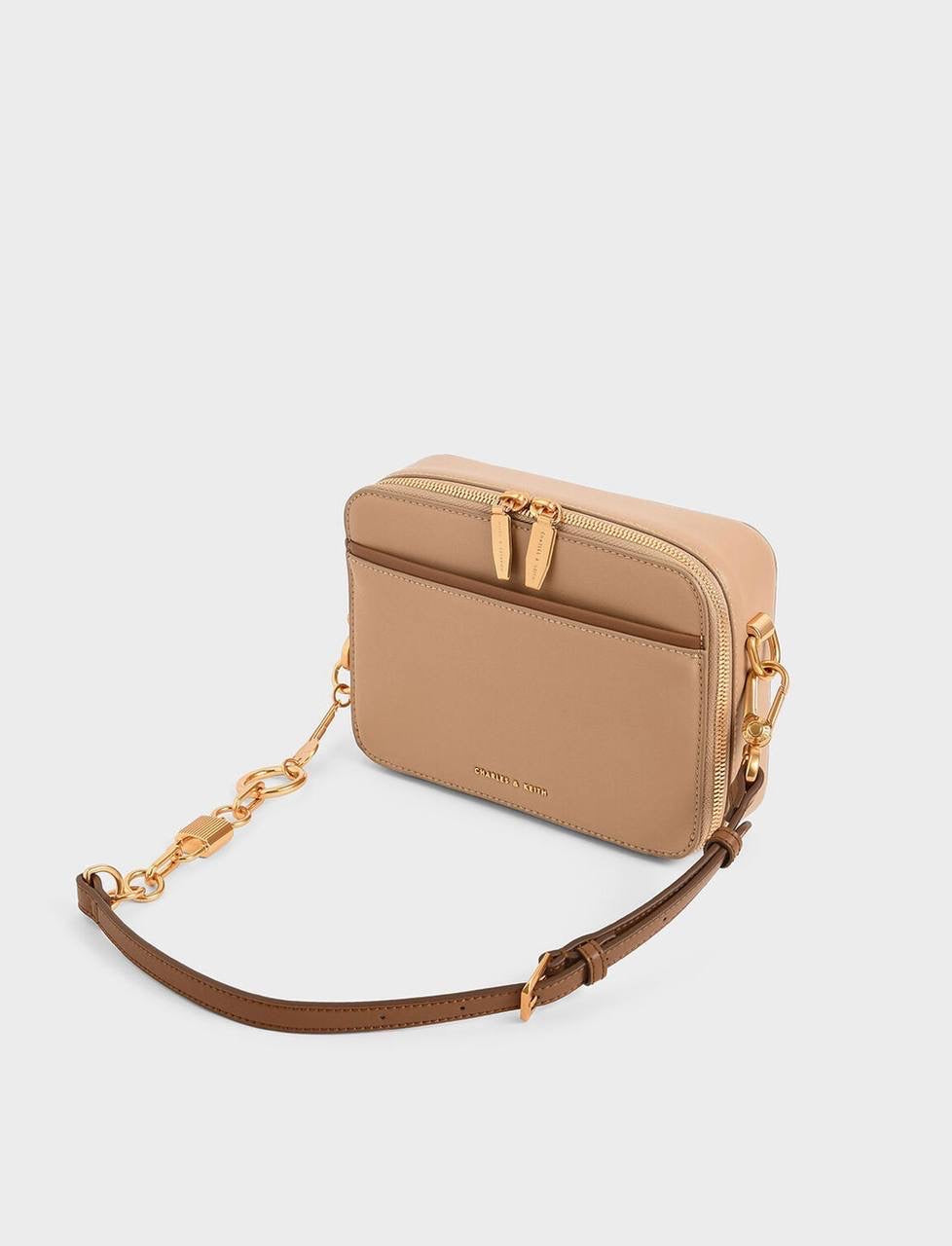Double Zip Crossbody Bag
