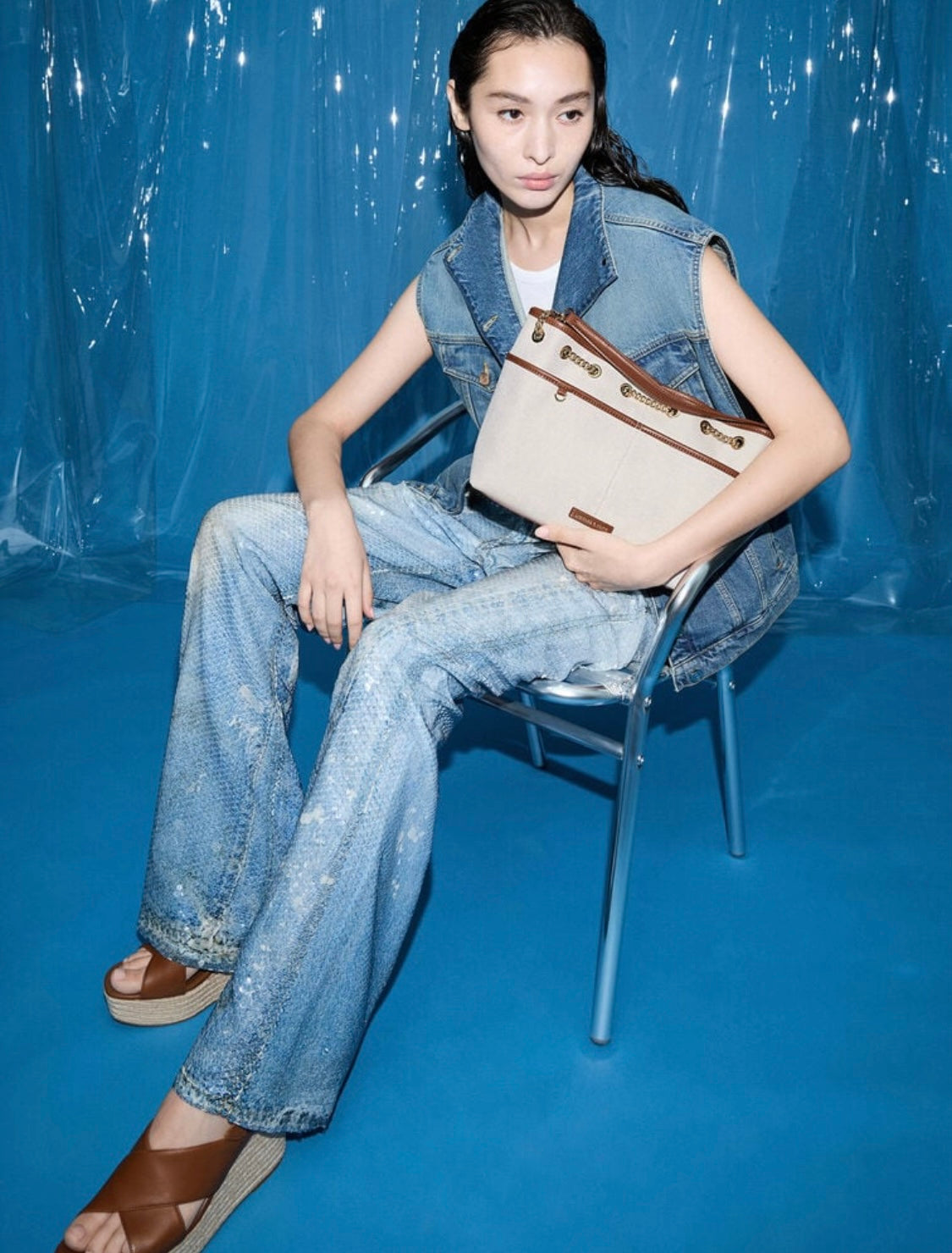 Addison Knotted-Rope Tote Bag