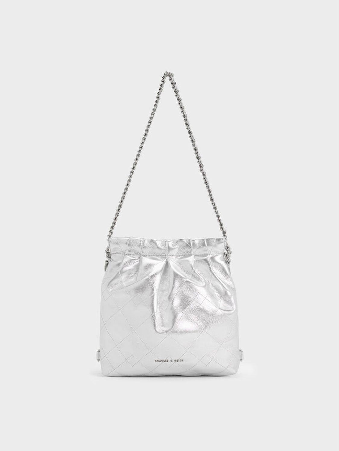 Duo Chain-Handle Two-Way Backpack