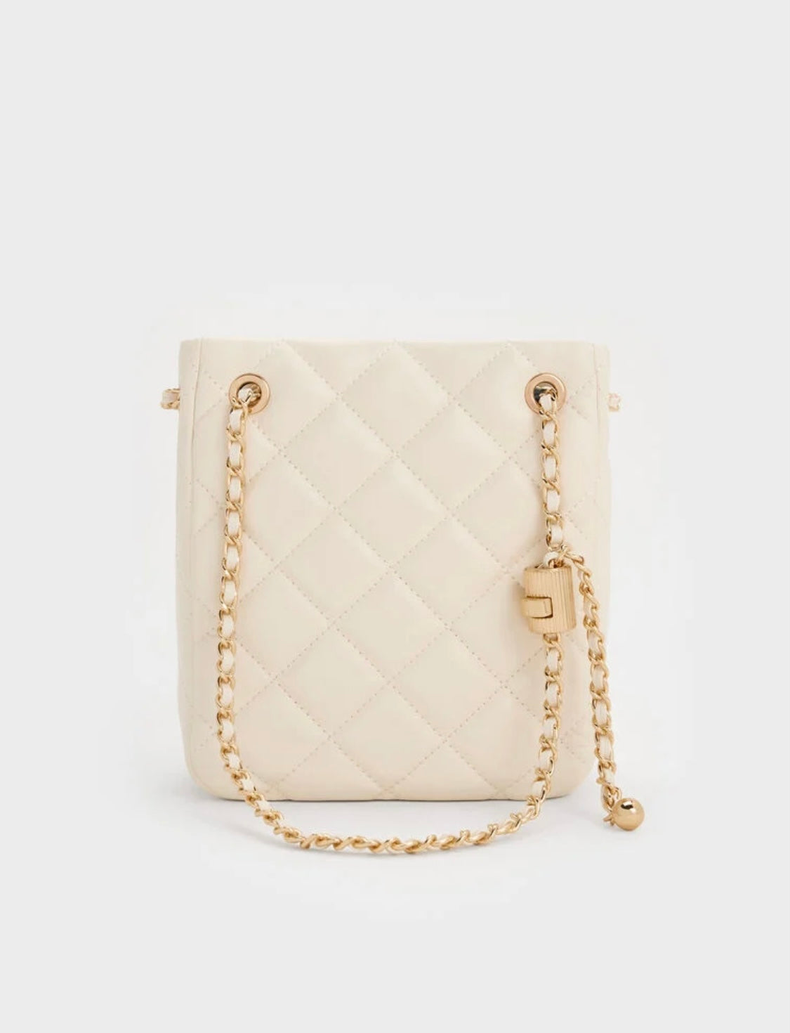 Alva Quilted Braided-Strap Shoulder Bag