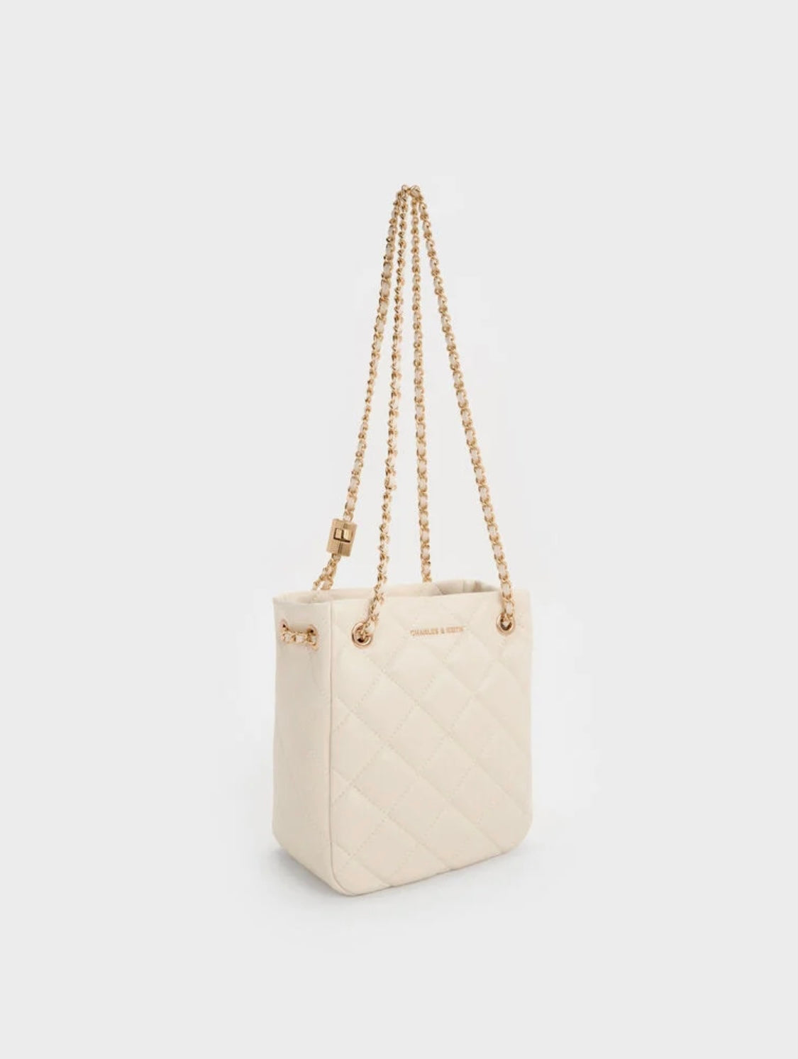 Alva Quilted Braided-Strap Shoulder Bag