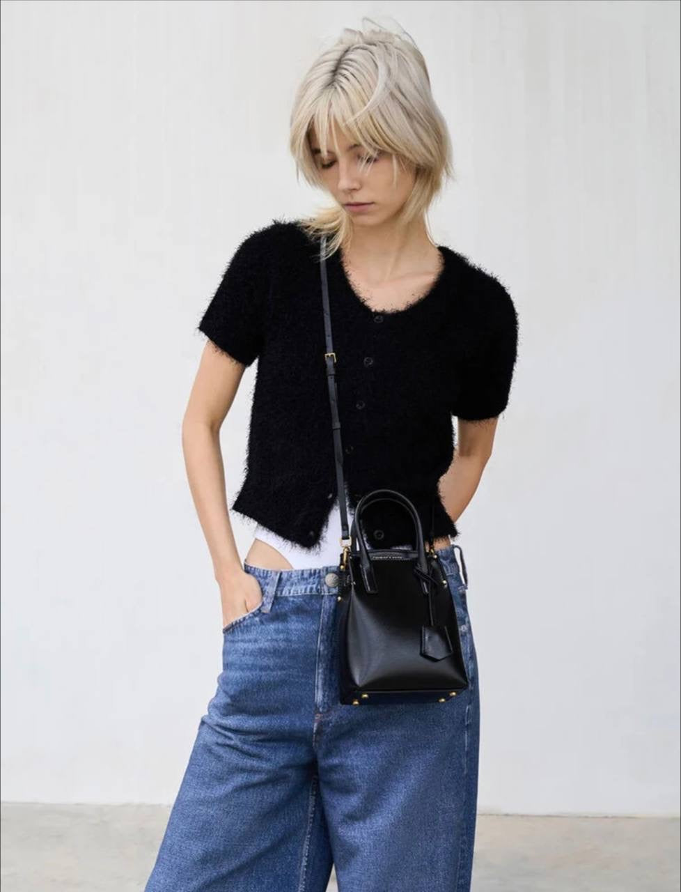 Rene Elongated Top Handle Bag