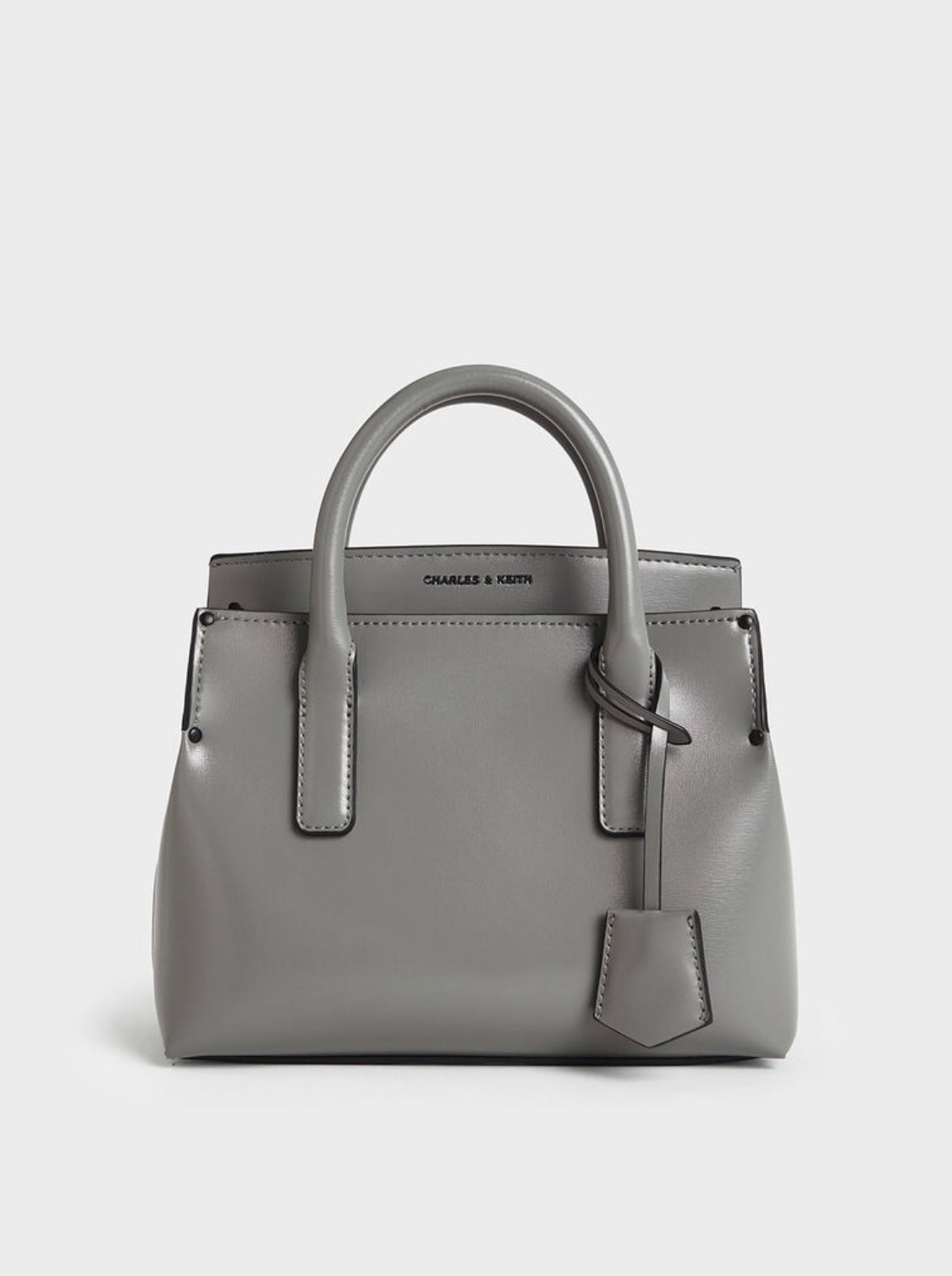 Rene Structured Top Handle Bag