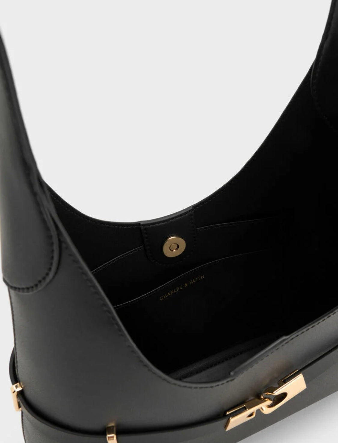 Arlet Metallic-Accent Belted Hobo Bag