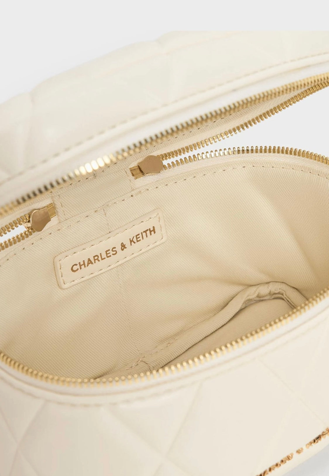 Arwen Quilted Top Handle Vanity Bag (With Box)