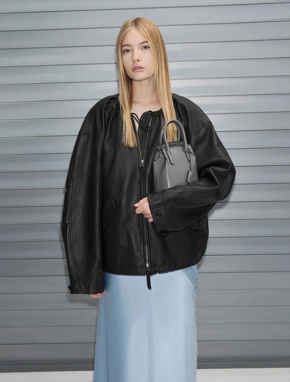 Rene Elongated Top Handle Bag