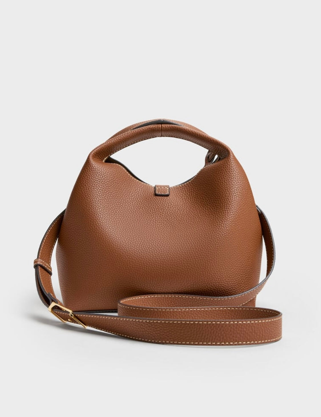 Chance Turn-Lock Bucket Bag