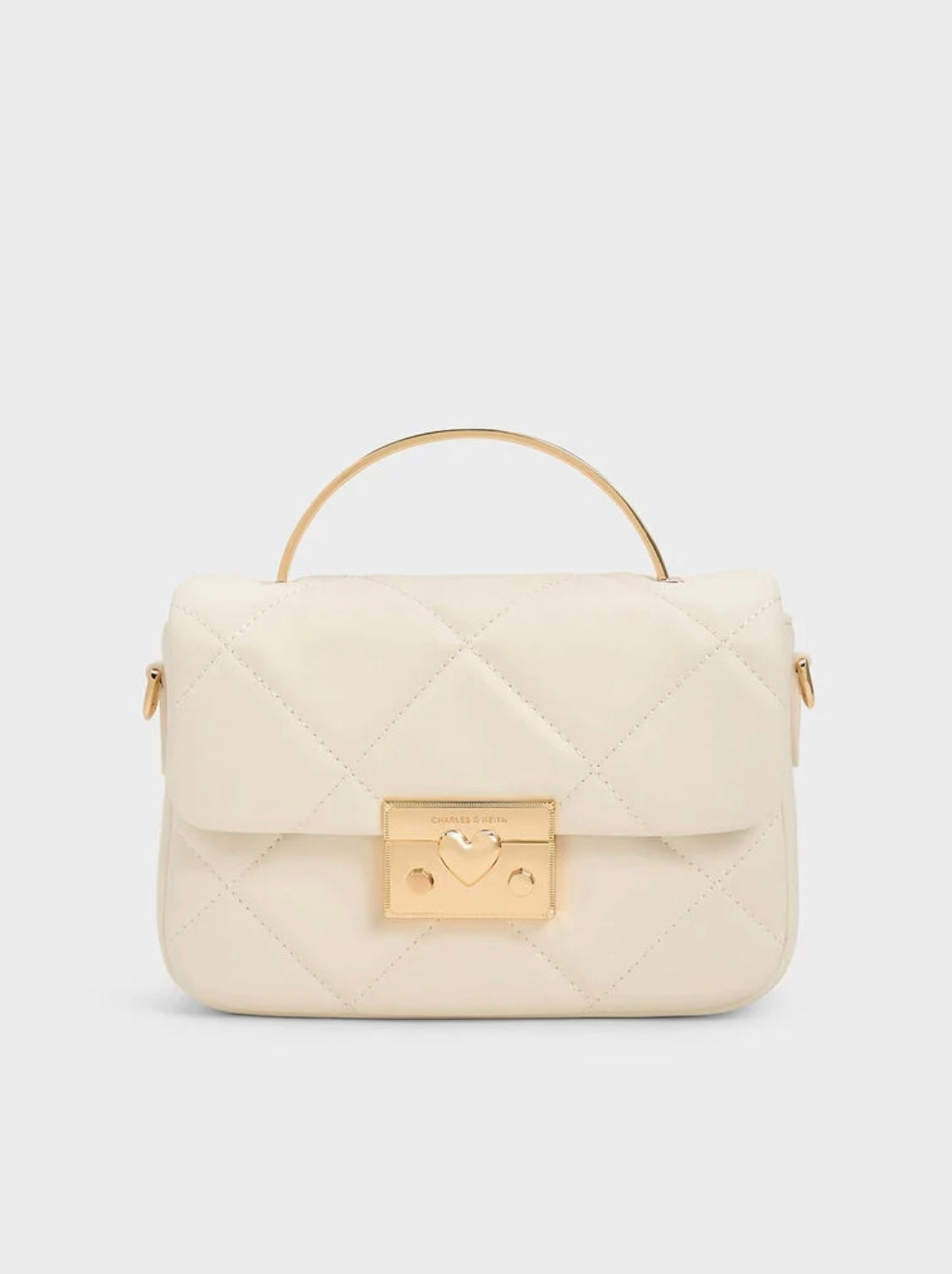 Quilted Boxy Top Handle Bag
