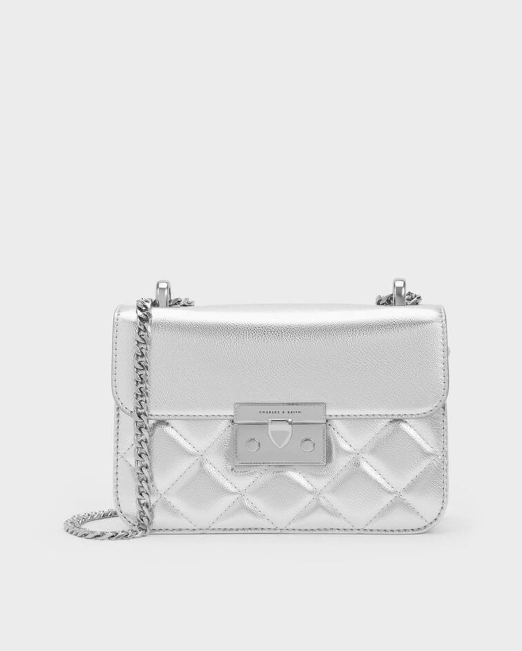 Alva Quilted Chain-Handle Bag