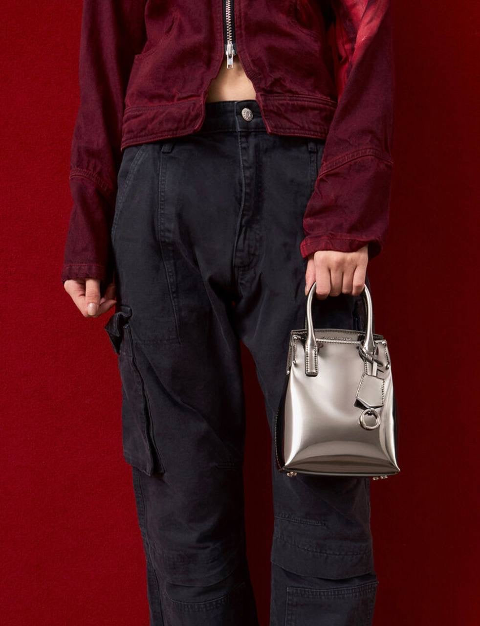 Rene Elongated Top Handle Bag