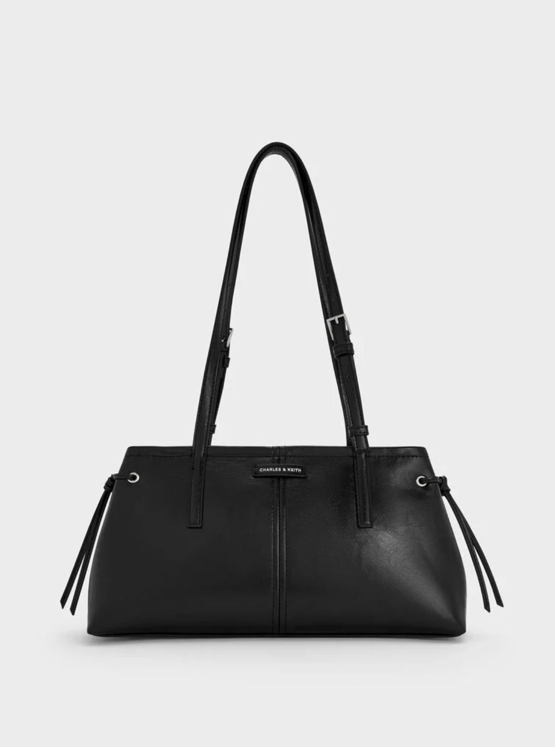 Noane Elongated-Handle Shoulder Bag