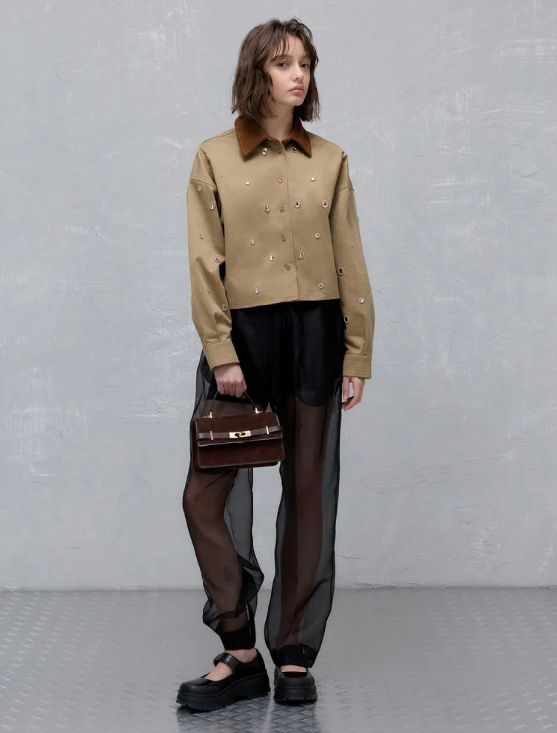 Arlet Belted Top Handle Bag